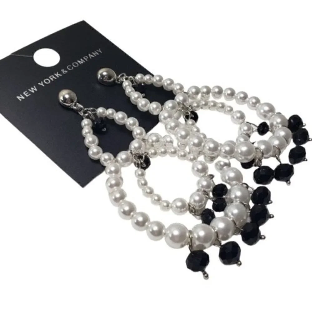 NY&C Pearl Earrings